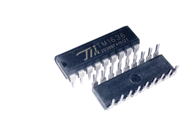TM1636 LED Driver IC | Brand New & Original, CMOS, 8-Segment Display, Keypad Scanning, DIP18 Package