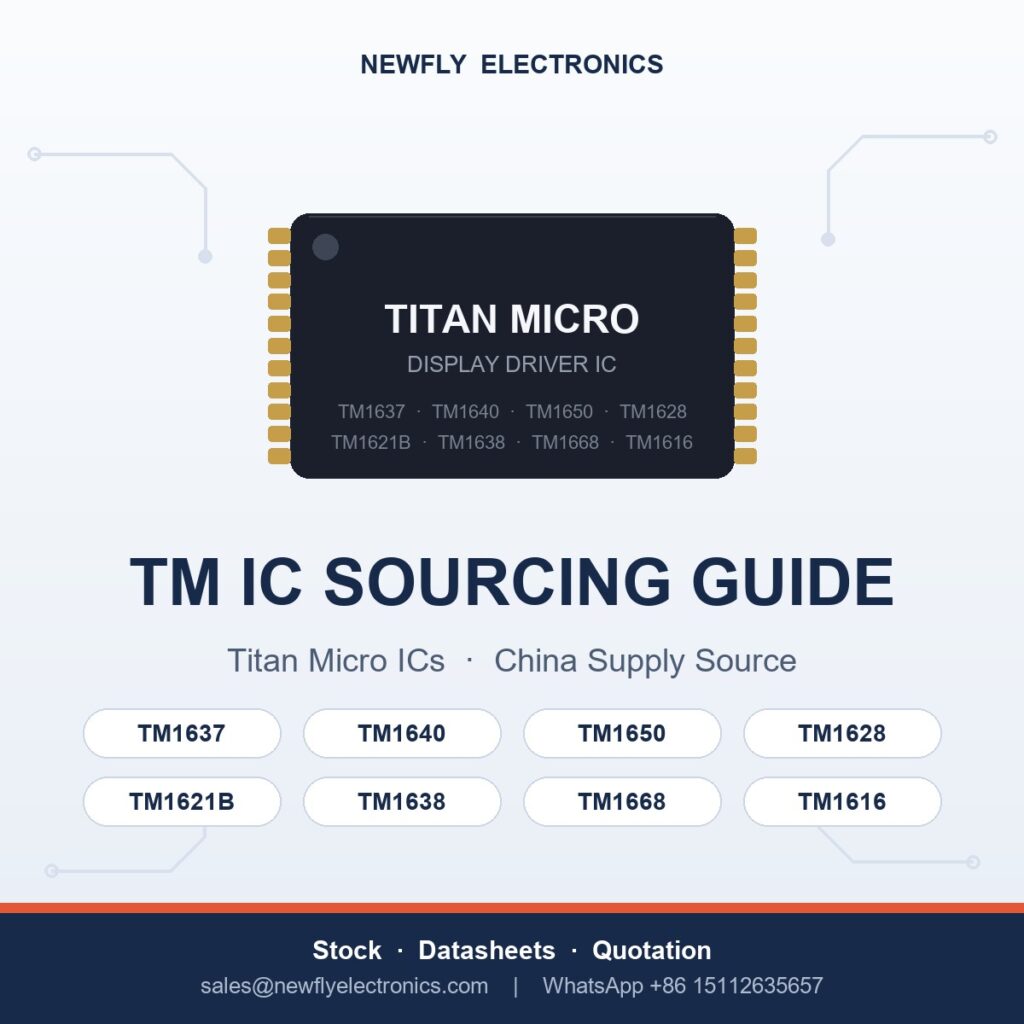 titan micro tm ic sourcing guide - Titan Micro display driver IC from Newfly Electronics