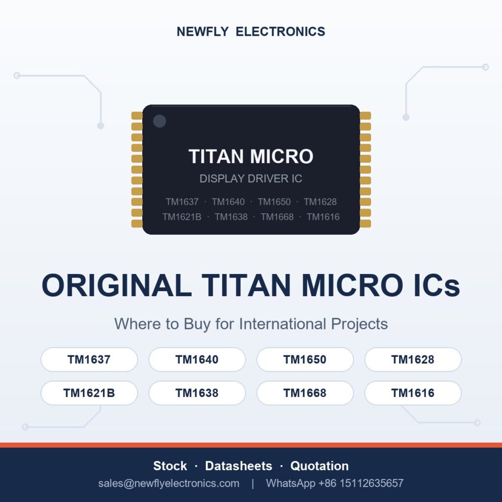 where to buy original titan micro ics - Titan Micro display driver IC from Newfly Electronics
